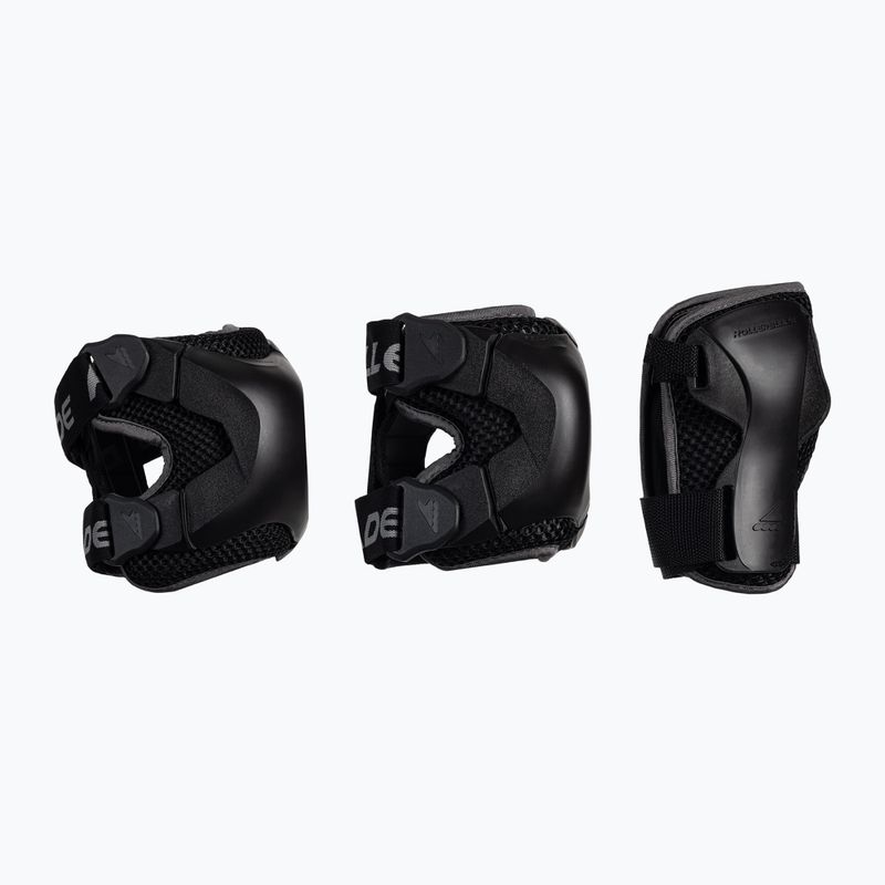 Set di protezione Rollerblade X-Gear da uomo nero