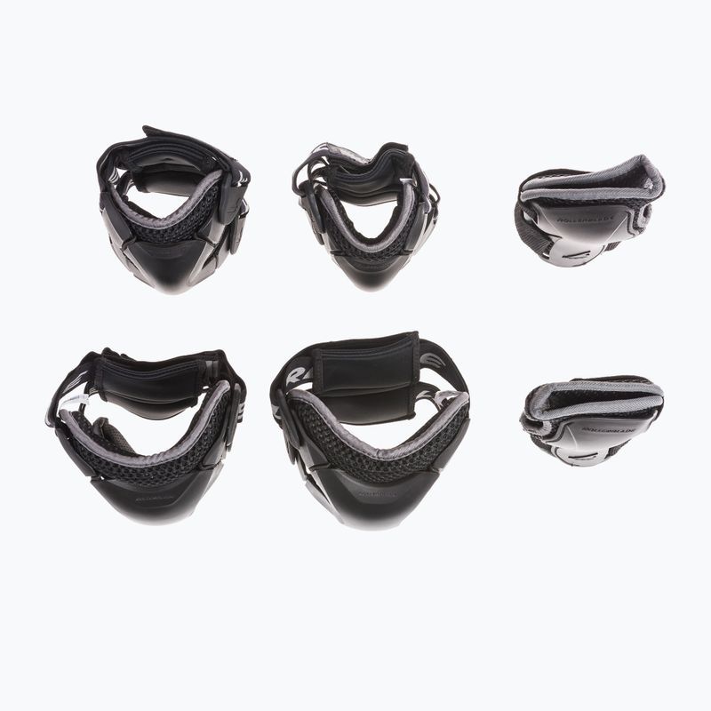 Set di protezione Rollerblade X-Gear da uomo nero 8