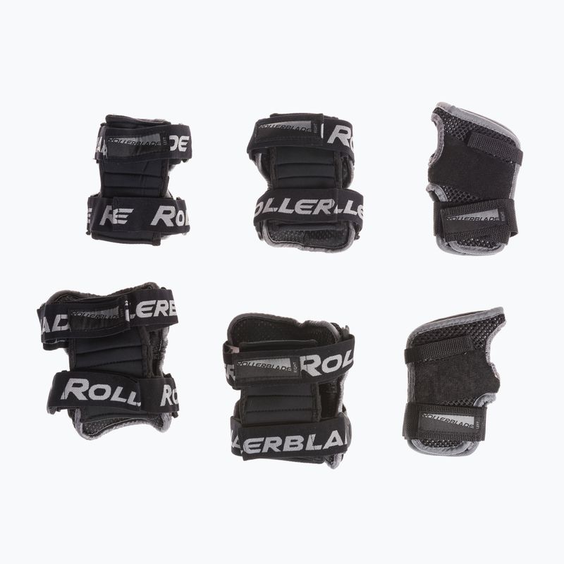 Set di protezione Rollerblade X-Gear da uomo nero 9