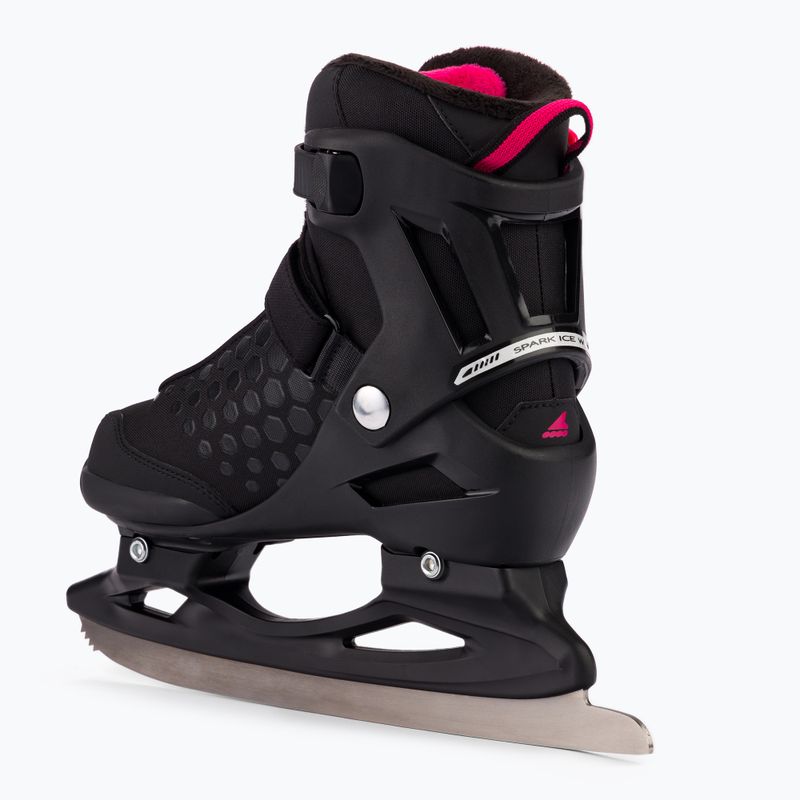 Pattini Rollerblade Spark da donna nero/rosa 3