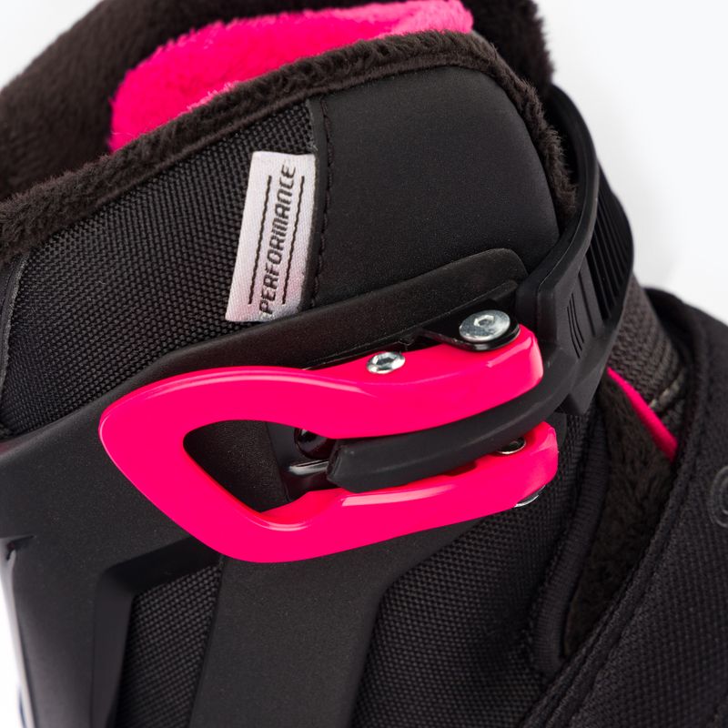 Pattini Rollerblade Spark da donna nero/rosa 6