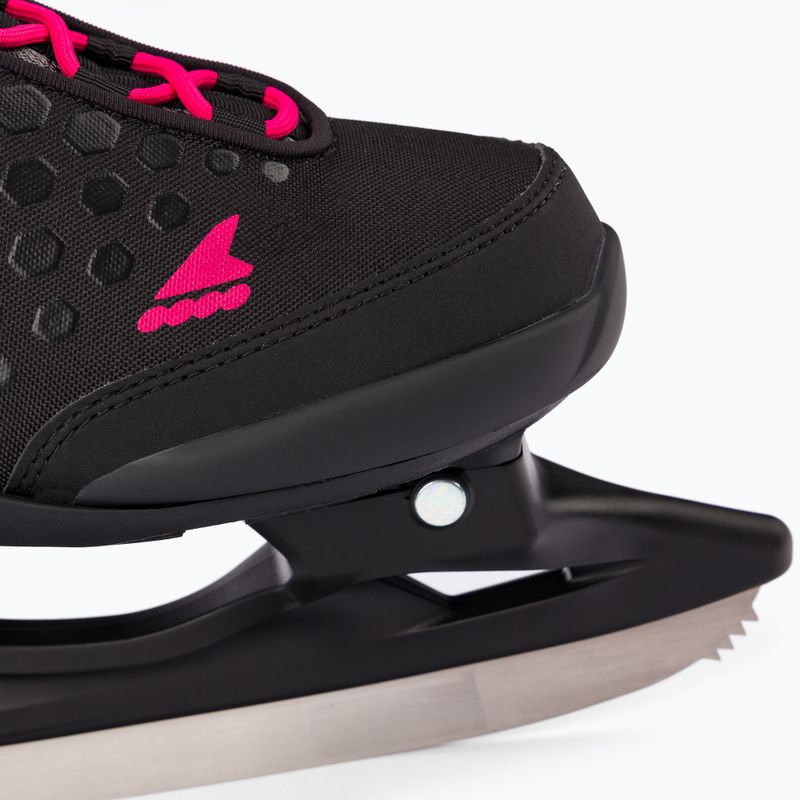 Pattini Rollerblade Spark da donna nero/rosa 7