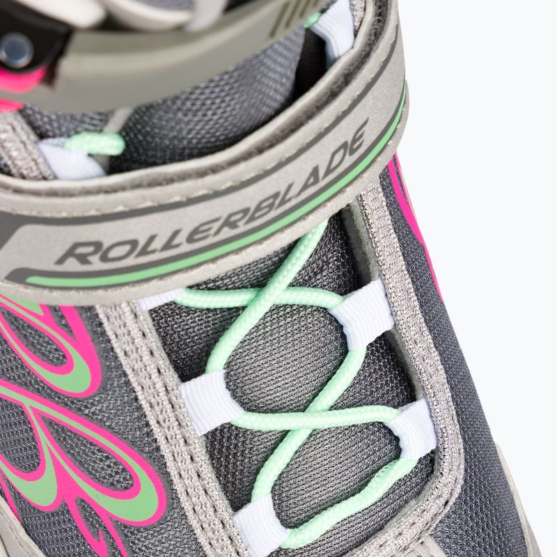 Rollerblade Comet G bianco/verde chiaro per bambini 5