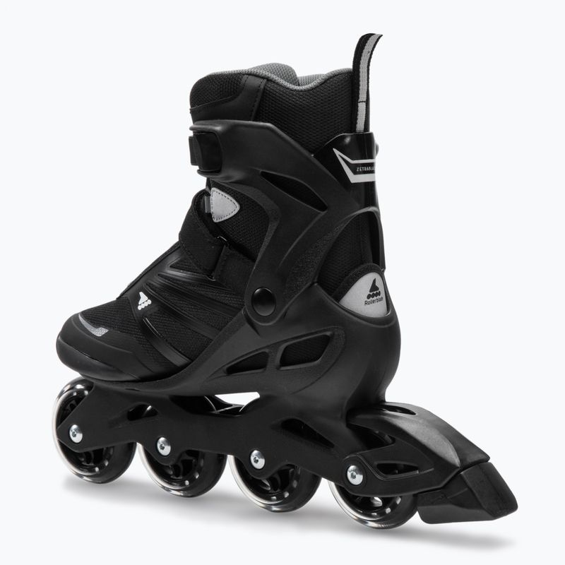 Pattini Rollerblade Zetrablade nero/argento da uomo 3