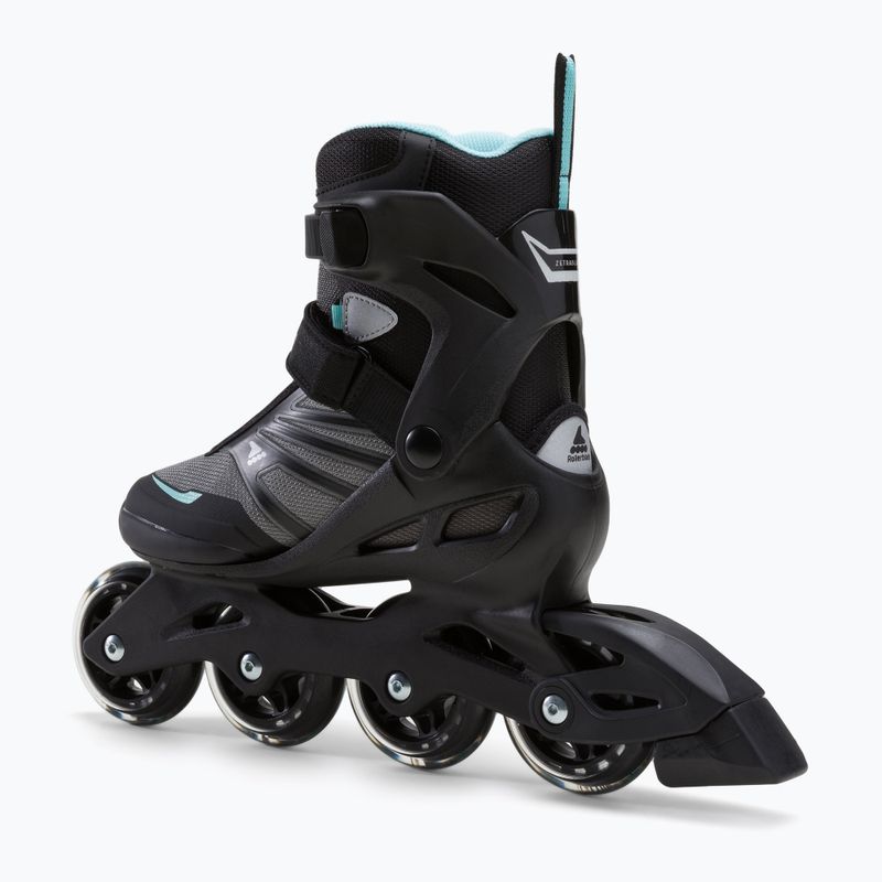 Rollerblade Zetrablade da donna nero/azzurro 3