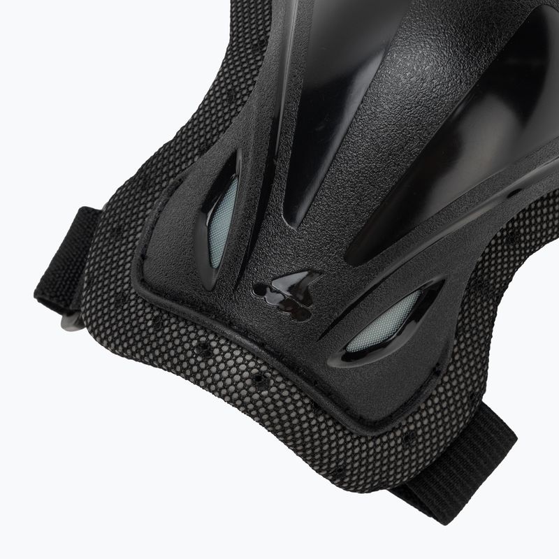 Rollerblade Skate Gear Protezioni per le ginocchia nere 3