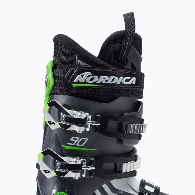 Scarponi da sci Nordica The Cruise 90 da uomo antracite/verde/bianco 6