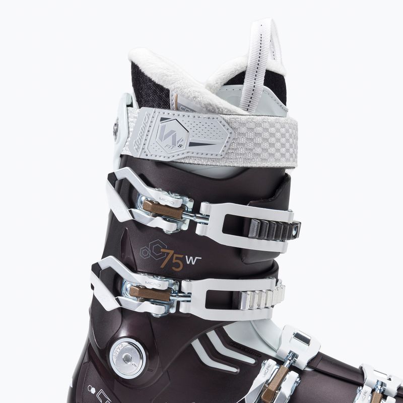 Scarponi da sci da donna Nordica The Cruise 75 W nero p./bianco/bronzo 7