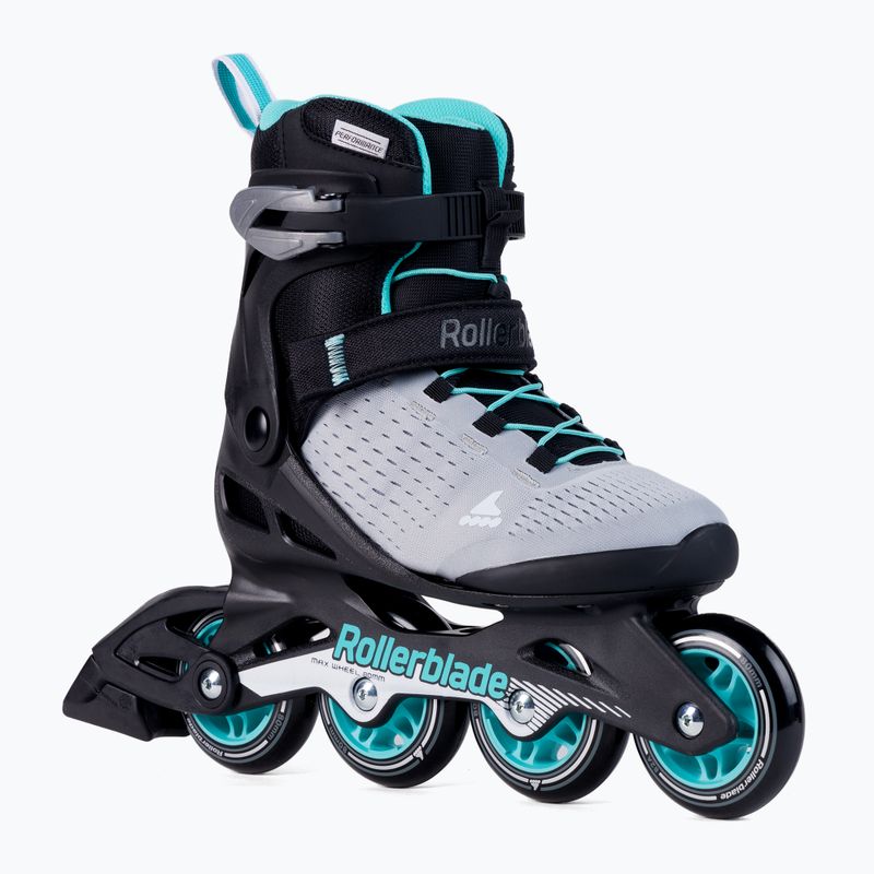 Pattini a rotelle Rollerblade Zetrablade Elite da donna nero/blu polvere