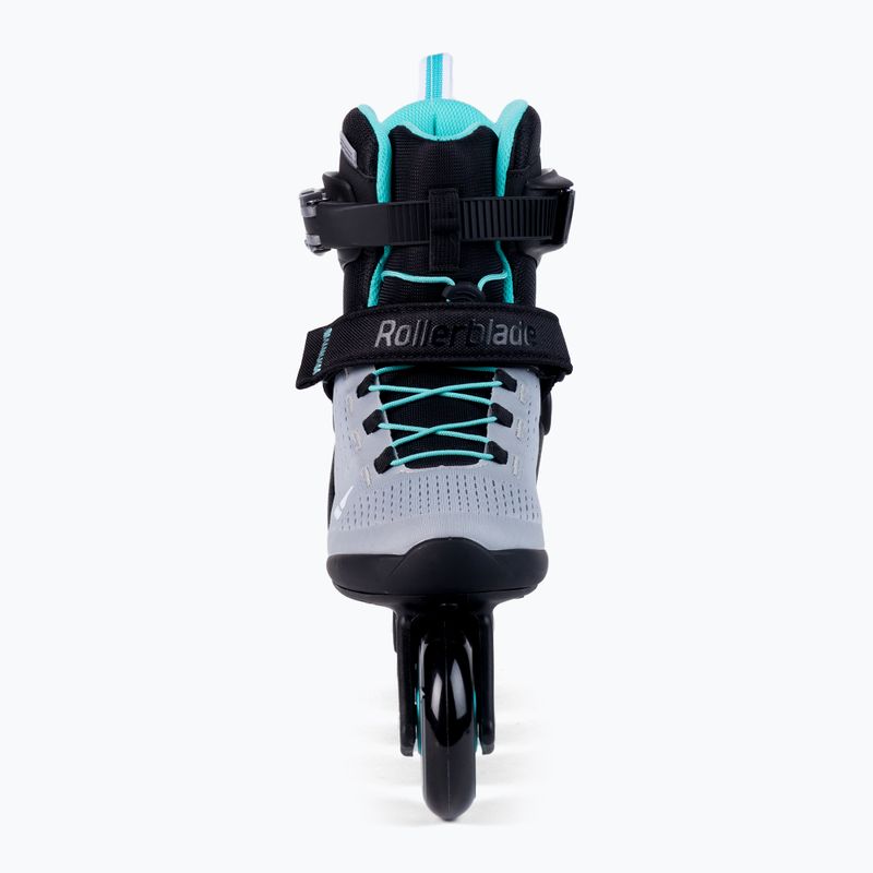 Pattini a rotelle Rollerblade Zetrablade Elite da donna nero/blu polvere 4