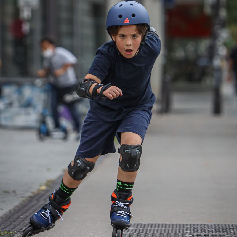 Casco Rollerblade RB JR per bambini blu notte/arancio 14