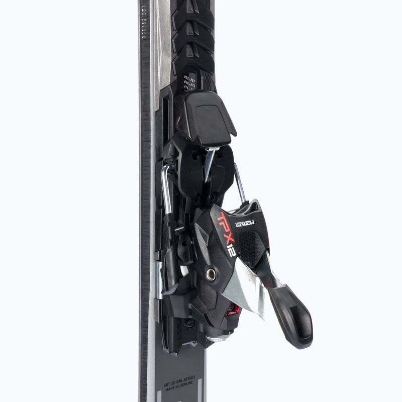Sci da discesa Nordica Dobermann Spitfire 70 PRO FDT + attacchi TPX 12 grigio/nero 7