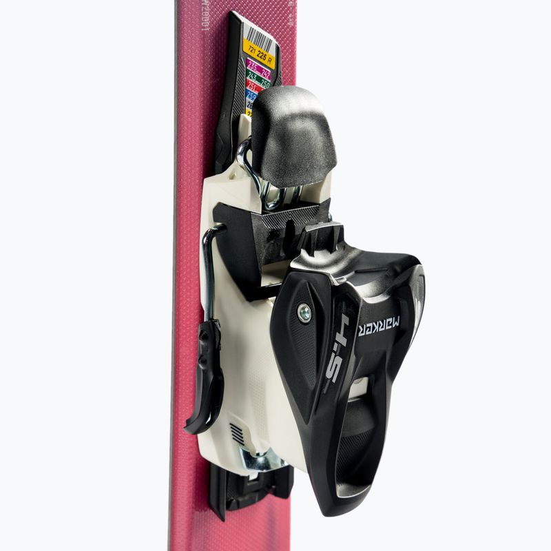 Sci da discesa per bambini Nordica Team J + attacchi J4.5 FDT blu/bianco 6