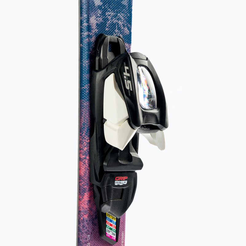 Sci da discesa per bambini Nordica Team J + attacchi J4.5 FDT blu/bianco 7