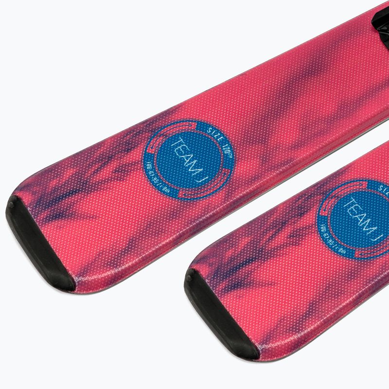 Sci da discesa per bambini Nordica Team J + attacchi J4.5 FDT blu/bianco 9