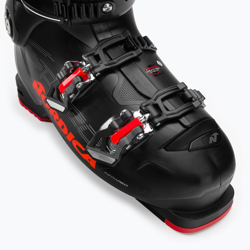 Scarponi da sci Nordica Speedmachine 130 nero/rosso per uomo 7