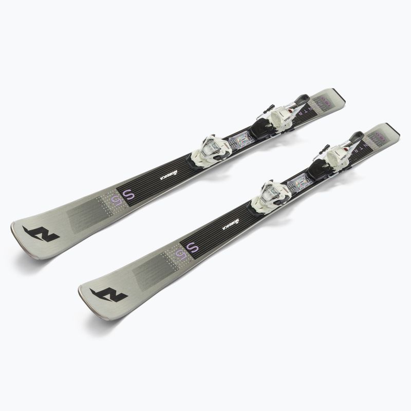Sci da discesa femminile Nordica SENTRA S5 FDT + attacchi TP2 LIGHT 1 argento/viola 4