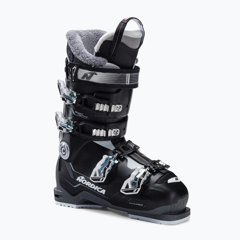 Scarponi da sci da donna Nordica Speedmachine HEAT 85 W nero/antracite/bianco