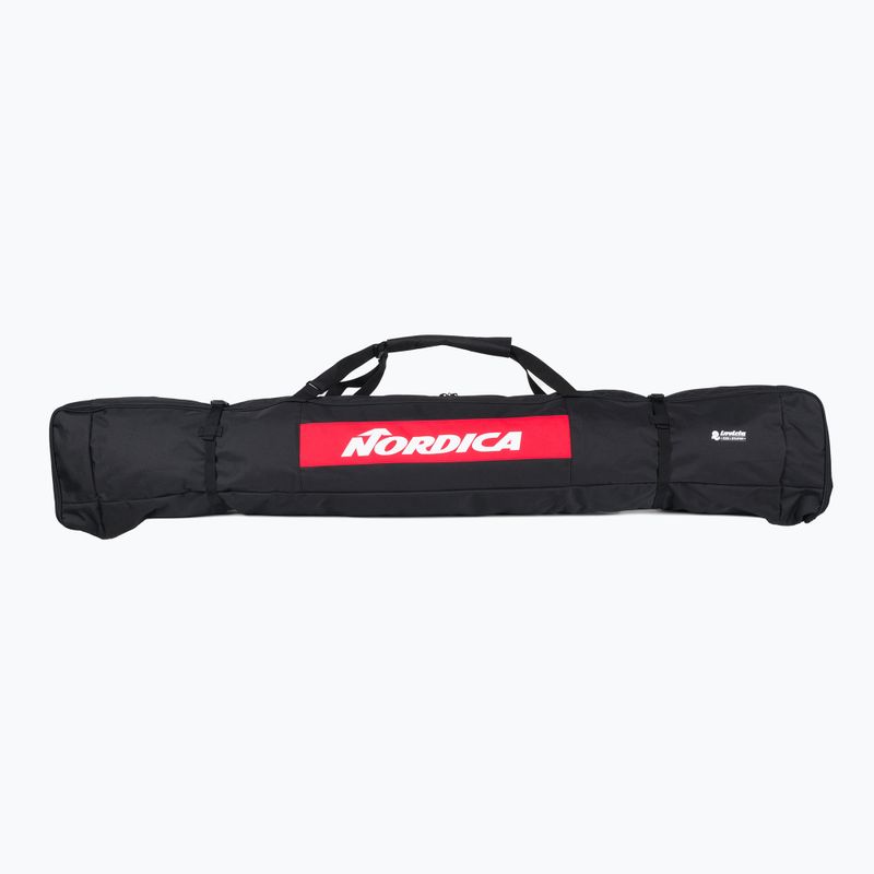 Nordica Borsa da sci singola Eco nero/rosso