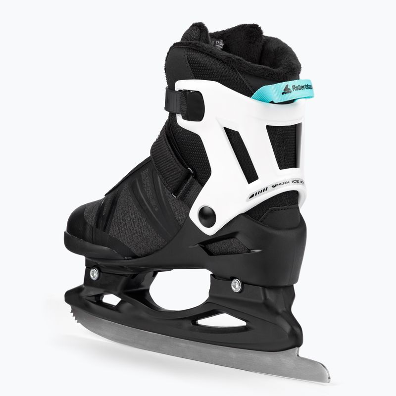 Rollerblade Spark XT pattini da donna nero/azzurro 3