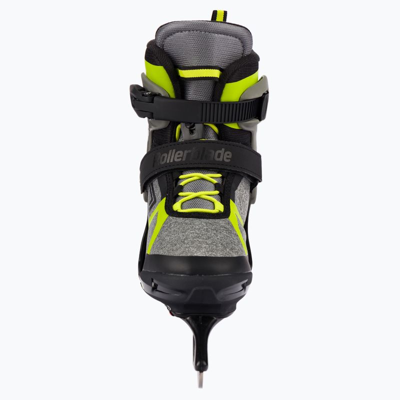 Pattini Rollerblade Comet XT per bambini nero/lime 4