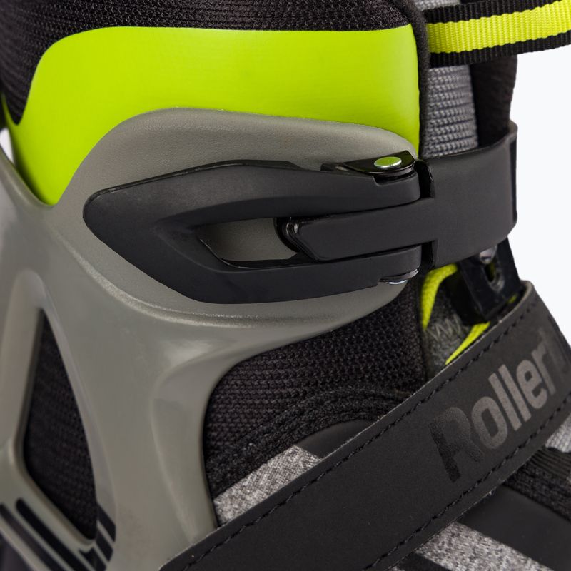 Pattini Rollerblade Comet XT per bambini nero/lime 6