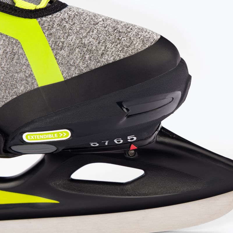 Pattini Rollerblade Comet XT per bambini nero/lime 7