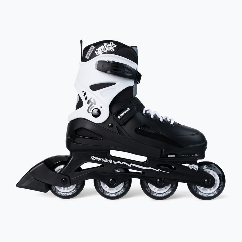 Rollerblade Fury per bambini nero/bianco 2