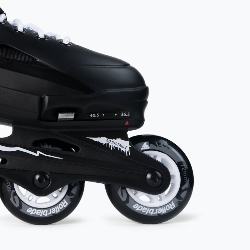 Rollerblade Fury per bambini nero/bianco 6