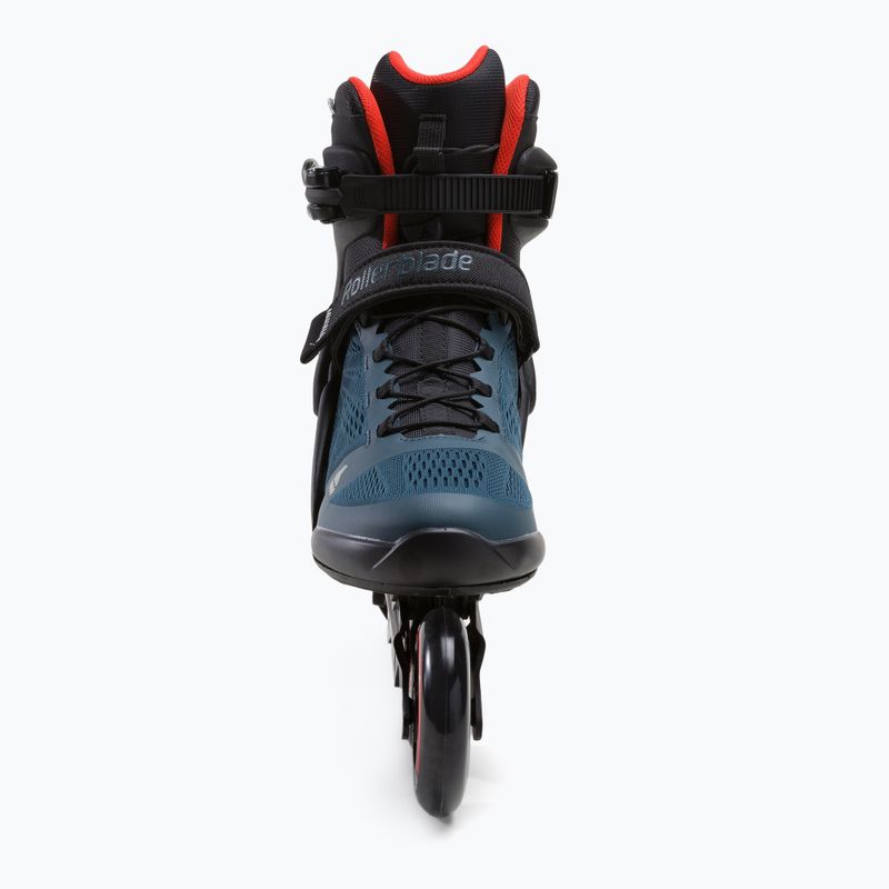 Pattini a rotelle da uomo Rollerblade Macroblade 90 orion blue/spicy orange 4