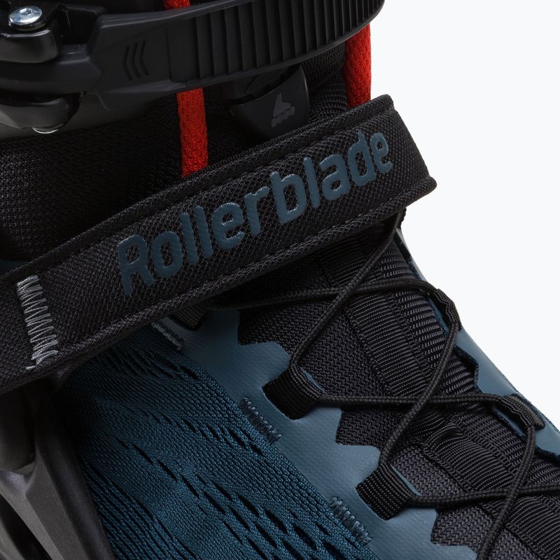 Pattini a rotelle da uomo Rollerblade Macroblade 90 orion blue/spicy orange 5