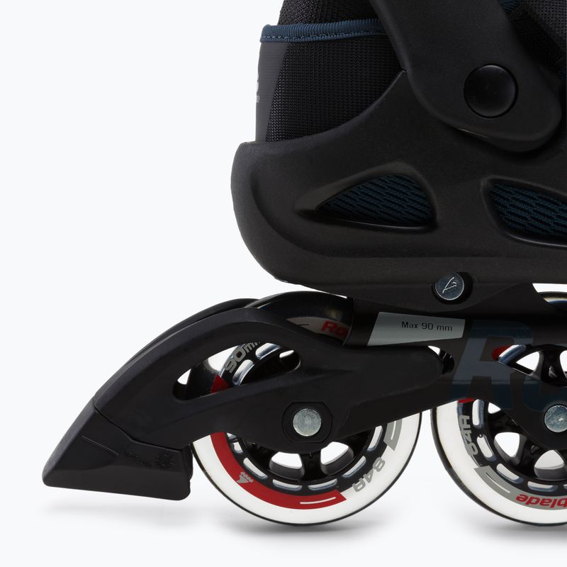 Pattini a rotelle da uomo Rollerblade Macroblade 90 orion blue/spicy orange 7