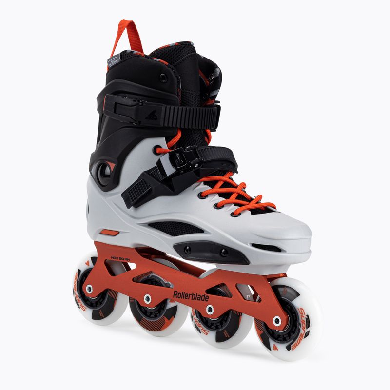 Pattini Rollerblade RB PRO X grigio/rosso caldo da uomo