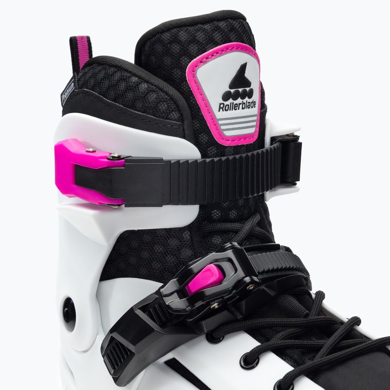 Rollerblade Apex G bianco/rosa, pattini a rotelle per bambini 10