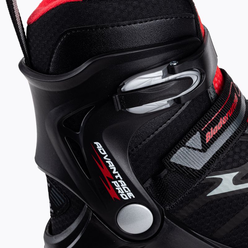 Pattini da uomo Bladerunner by Rollerblade Advantage Pro XT nero/rosso 5