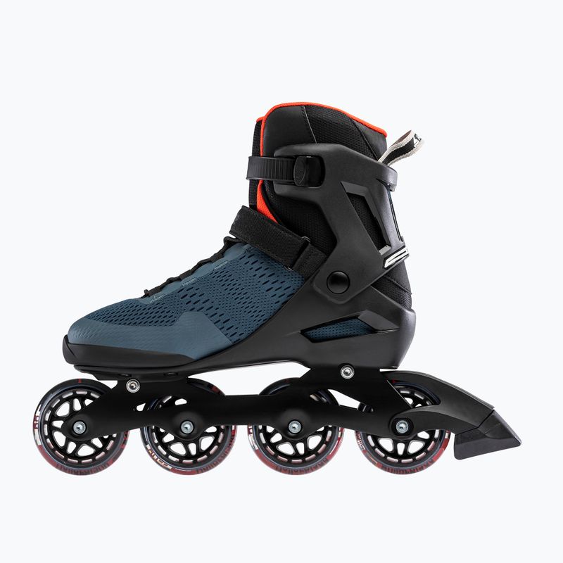 Pattini da uomo Rollerblade Sirio 80 orion blue/spicy orange 3