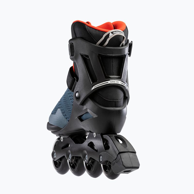 Pattini da uomo Rollerblade Sirio 80 orion blue/spicy orange 5