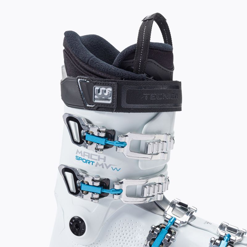 Scarponi da sci da donna Tecnica Mach Sport 75 MV W bianco/blu 6