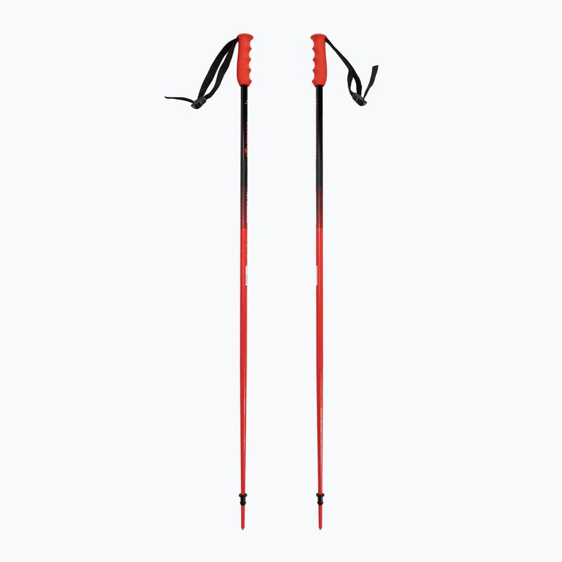 Nordica Dobermann Race bastoncini da sci nero/rosso