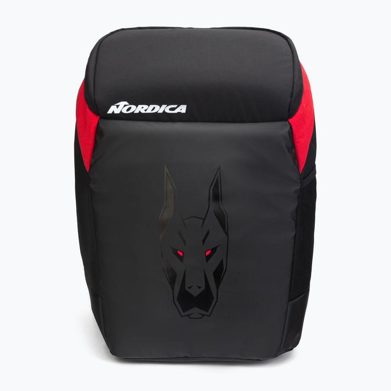 Nordica Race XL Jr Gear Pack Dobermann zaino da sci 60 l nero/rosso