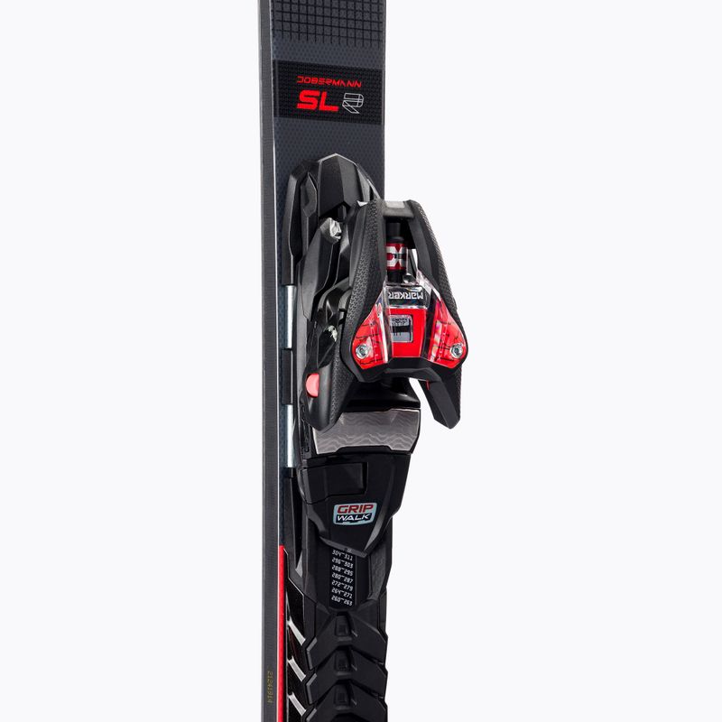 Sci da discesa Nordica Dobermann SLR RB + attacchi XCELL 14 FDT nero/rosso 7