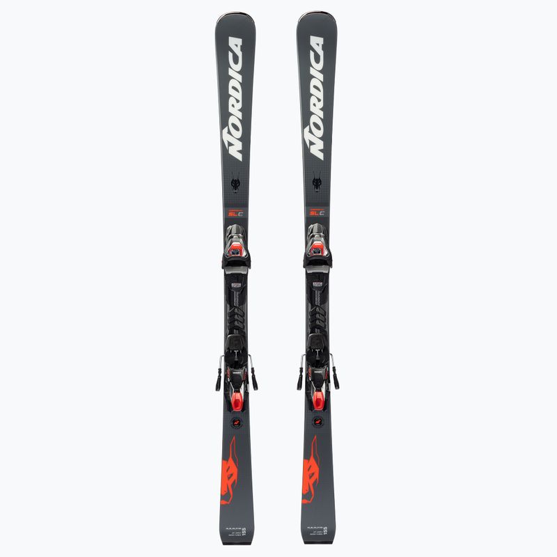 Sci da discesa Nordica Dobermann SLC + attacchi TPX 12 FDT nero/rosso