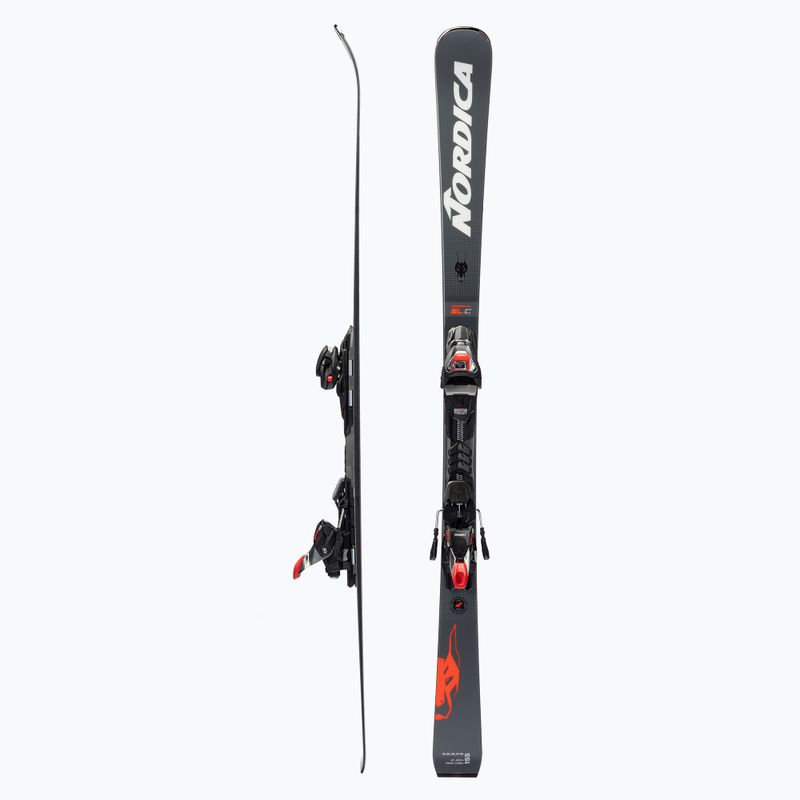Sci da discesa Nordica Dobermann SLC + attacchi TPX 12 FDT nero/rosso 2