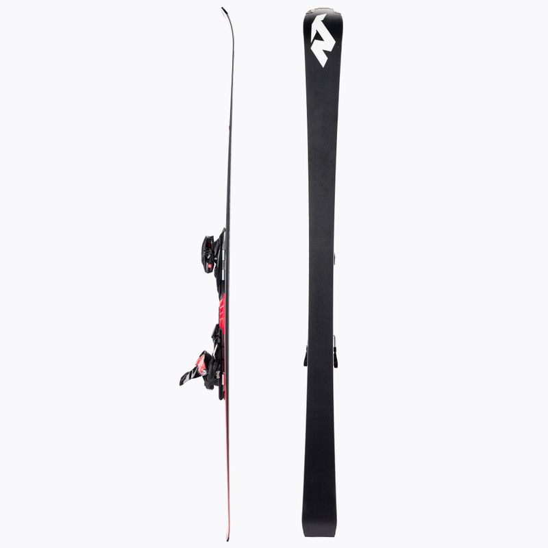 Sci da discesa Nordica Dobermann Spitfire 80 RB + attacchi XCELL 12 FDT nero/rosso 2