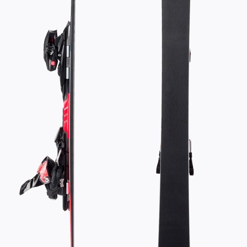 Sci da discesa Nordica Dobermann Spitfire 80 RB + attacchi XCELL 12 FDT nero/rosso 5