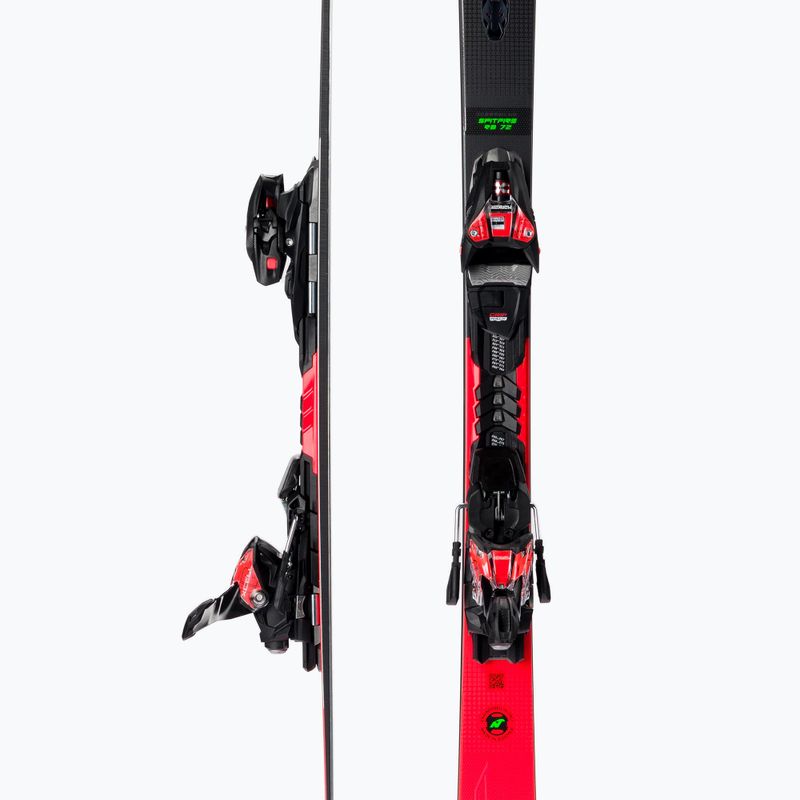 Sci da discesa Nordica Dobermann Spitfire 72 RB + attacchi XCELL 12 FDT nero/rosso 5