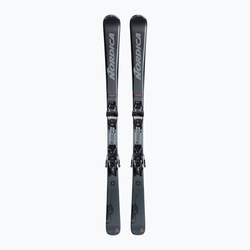 Sci da discesa Nordica Spitfire 75 FDT + attacchi TP2 10 grigio/antracite