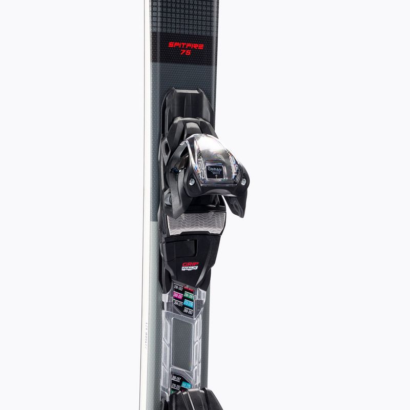 Sci da discesa Nordica Spitfire 75 + attacchi FDT TP2COMP10 grigio/antracite 7