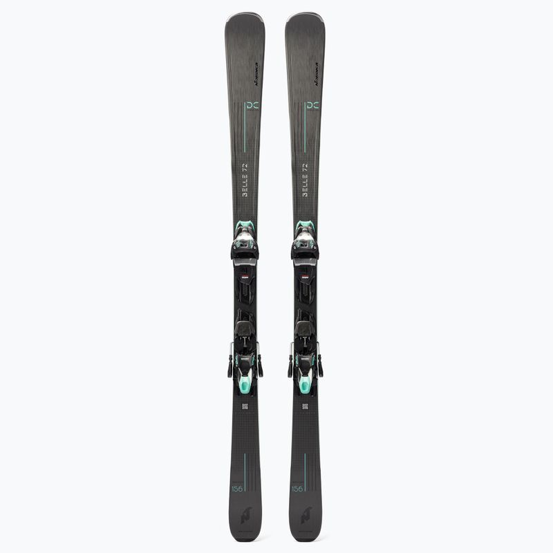 Sci da discesa femminile Nordica Belle DC 72 + attacchi TP2LT11 FDT antracite/teal