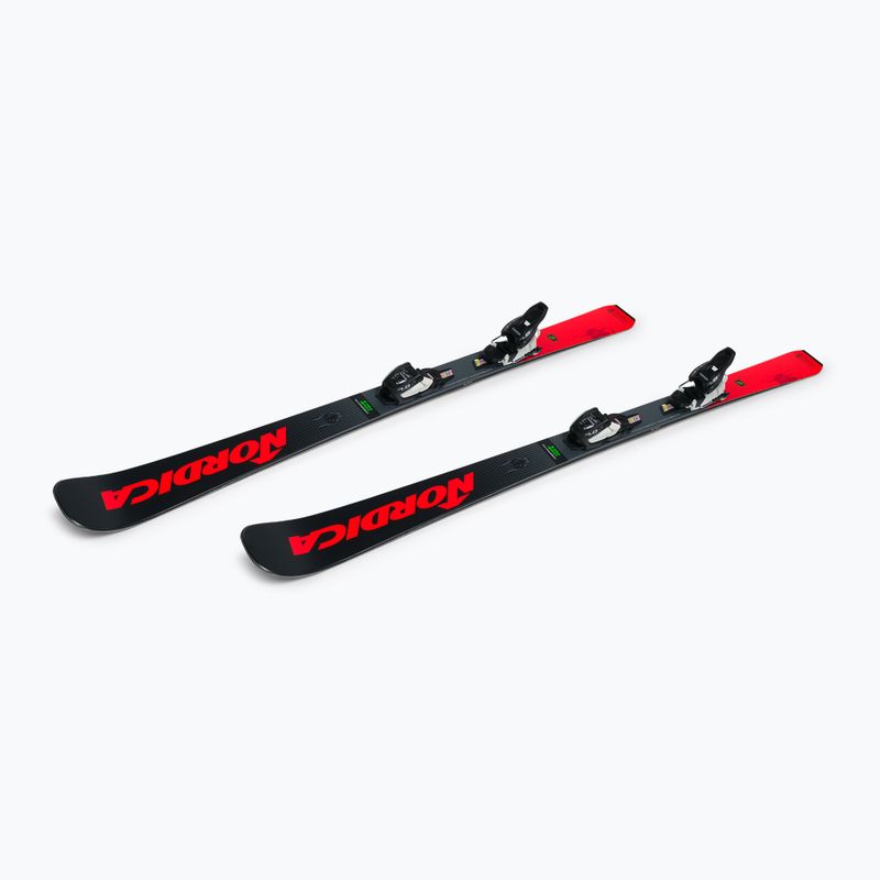 Sci da discesa per bambini Nordica Dobermann Combi Pro S FDT + attacchi Jr 7.0 nero/rosso 4